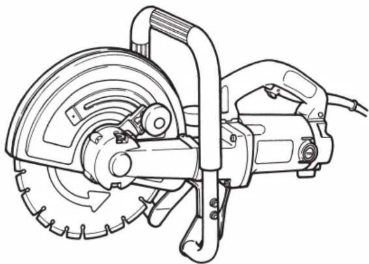 HiKOKI CM12Y - Disc Cutter Trennschleifer Tronconneuse à disques Scanalatore Doorslijpmachine Tronzadora - 1