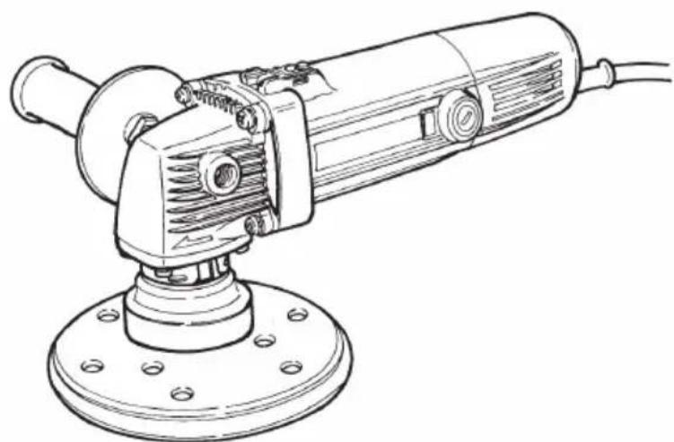 HiKOKI SAY-150A - Rotary Orbital Sander Exzenterschleifer Ponceuse à mouvement excentrique Levigatrice roto-orbitale Excentrische schuurmachine Lijadora orbital tipo rotario - 1