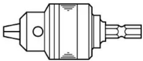 HiKOKI WM10DBL - Boorkop adapter-set: Code Nr. 321823 - 1