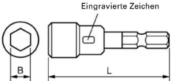 HiKOKI WM10DBL - Sechskantsteckhülse - 1