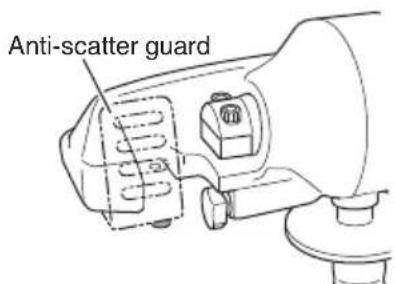 Anti-scatter guard
