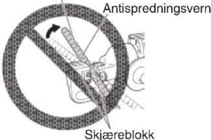 Antispredningsvern Skjæreblokk