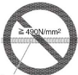 ≥ 490N/mm²