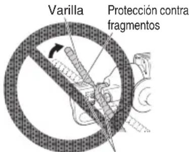 Varilla Protección contra fragmentos