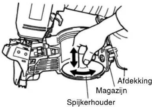 HiKOKI NV90AB - Spijkers laden - 2