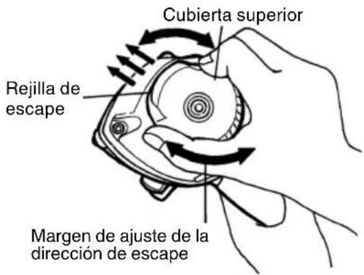 HiKOKI NV90AB - Cambio de la dirección de escape. - 1