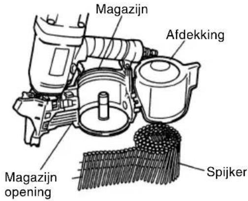 HiKOKI NV90AB - Spijkers laden - 4