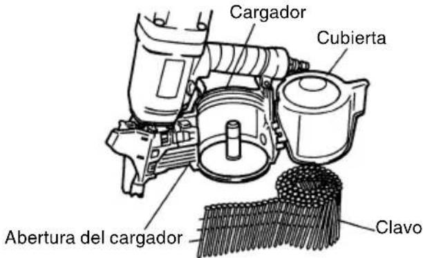 HiKOKI NV90AB - Cargue los clavos. - 4