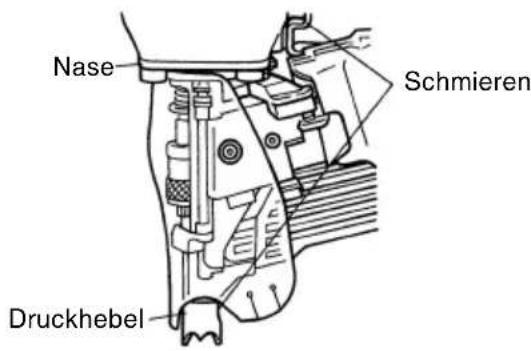 HiKOKI NV90AB - Inspektion des Druckhebels. (Abb. 20) - 1