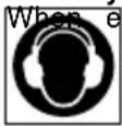 HiKOKI NV90AB - Protect your ears and head. - 1