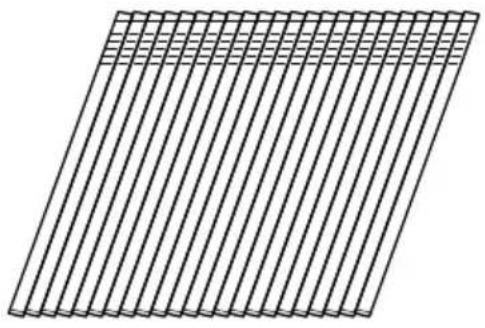 HiKOKI NT65GS - Dimensiones de los clavos - 1