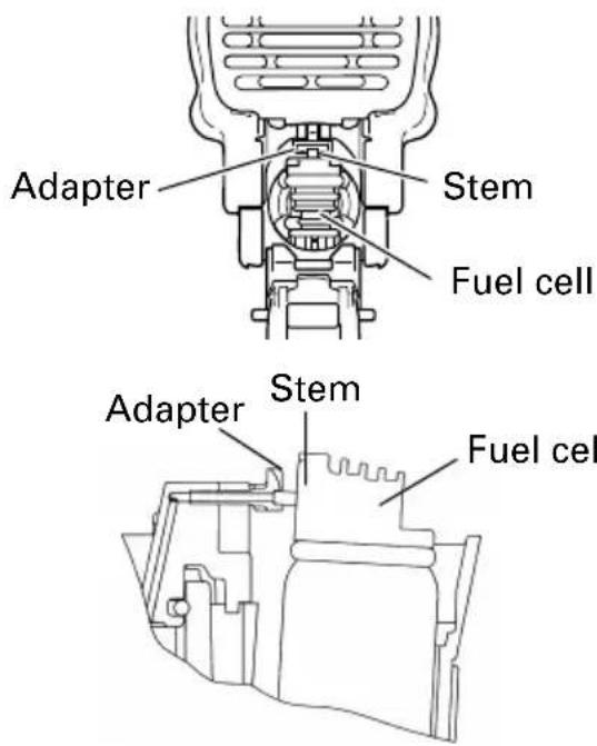 Adapter Stem Fuel cell Adapter Stem Fuel cell