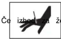 HiKOKI NH18DSL - Nikoli ne usmerite izhoda za žeblje proti osebam. - 1