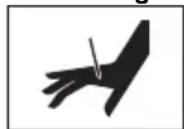 HiKOKI NH18DSL - Keep hands and feet away from the firing head when using. - 1