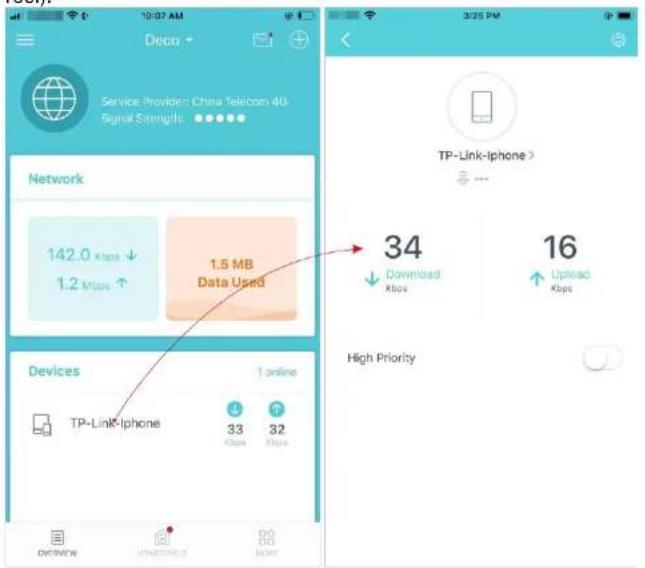 TP-LINK Deco X20-4G - Gérer les appareils connectés - 1