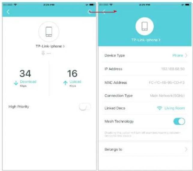 TP-LINK Deco X20-4G - Gérer les appareils connectés - 4