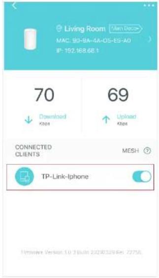 TP-LINK Deco X20-4G - Vérifier l'état de la déco - 3