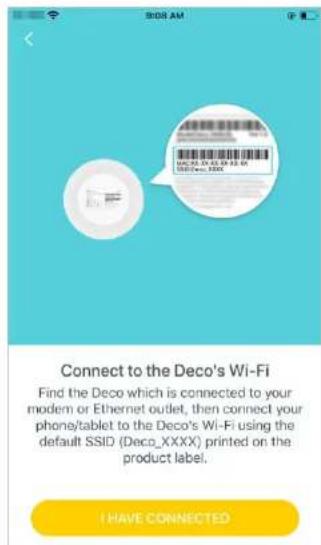 TP-LINK Deco X20-4G - Connectez-vous au Wi-Fi du Deco - 1