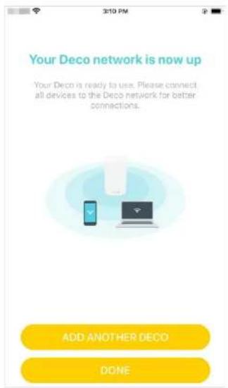 TP-LINK Deco X20-4G - Configuration terminée - 1