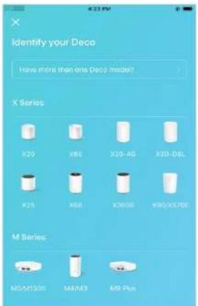 TP-LINK Deco X20-4G - Identifiez votre déco - 1