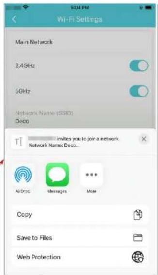 TP-LINK Deco X20-4G - Paramètres Wi-Fi - 3