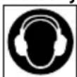 HiKOKI NC50H - Protect your ears and head. - 1
