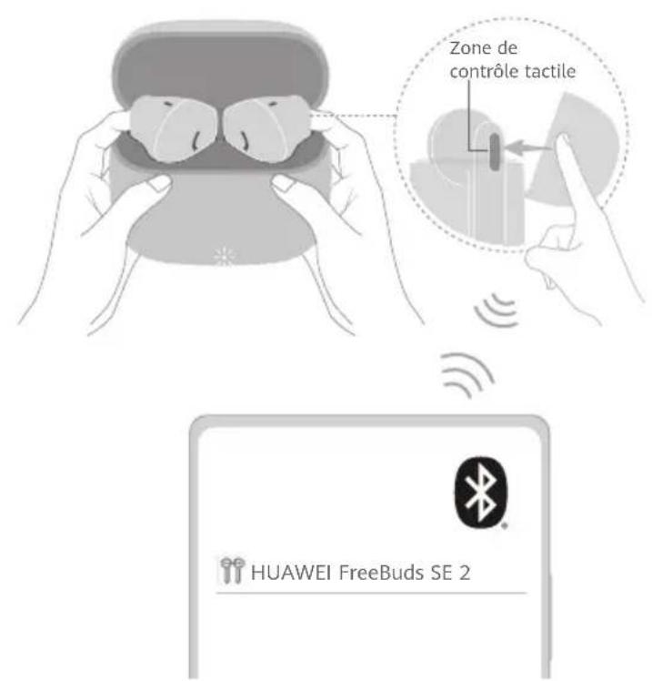 HUAWEI FreeBuds SE 2 - Association et connexion - 2
