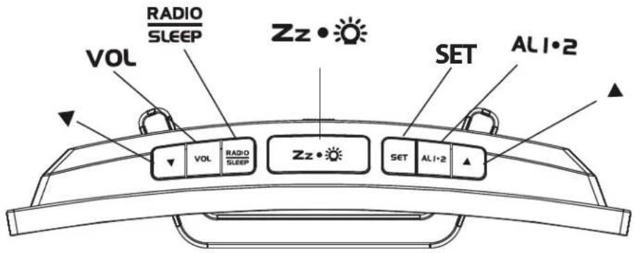 DC 5V- voedingsaansluiting CR2032 FM- draadantenne Batterijdeksel