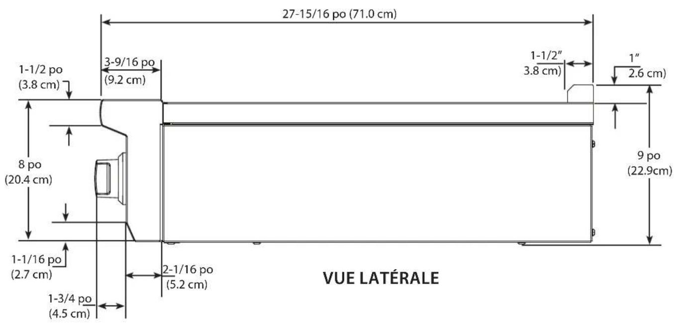 VIKING VIRT5366BSS - Dimensions (table de cuisson induction) - 3