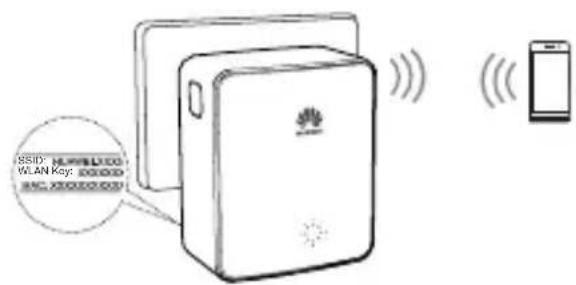 HUAWEI WS331c - Método 2: Utilizar o botão WPS (Utilize este método se o seu router não dispõe da função WPS.) - 1