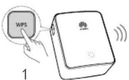 HUAWEI WS331c - Stap 1: Verbind de WS331c met het Wi-Fi-netwerk van uw router. - 1