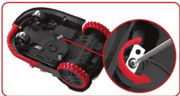 KRESS Mission 1000 KR121E - Changement des lames - 1