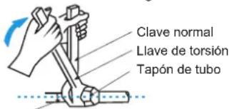 Clave normal Llave de torsión Tapón de tubo