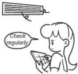 Check regularly