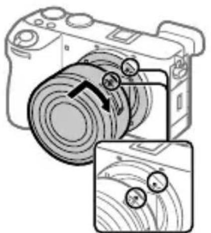SONY Alpha A6700 - Colocación de un objetivo - 1