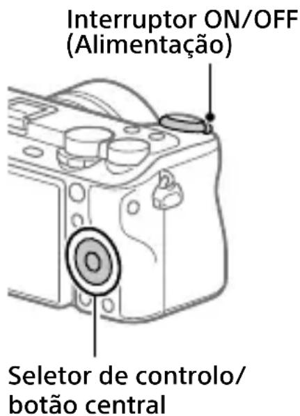 SONY Alpha A6700 - Procedimentos para a configuração iniciar da câmara - 1