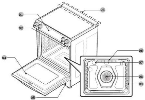 SAMSUNG NE63B8611SS - Introducing your new range - 1