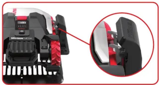 KRESS Mission Mega 6000 KR136E - Mission™ może być ładowany ręcznie bez przewodu granicznego. - 1