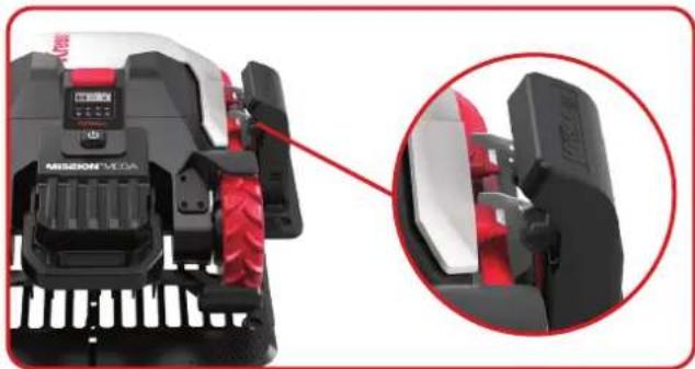 KRESS Mission Mega 6000 KR136E - Mission™ kan lades manuelt uten grensetråden. - 1