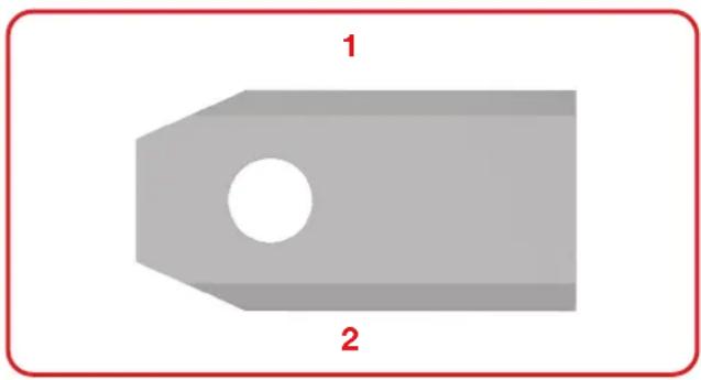 KRESS Mission Mega 6000 KR136E - Sustituir las cuchillas - 1
