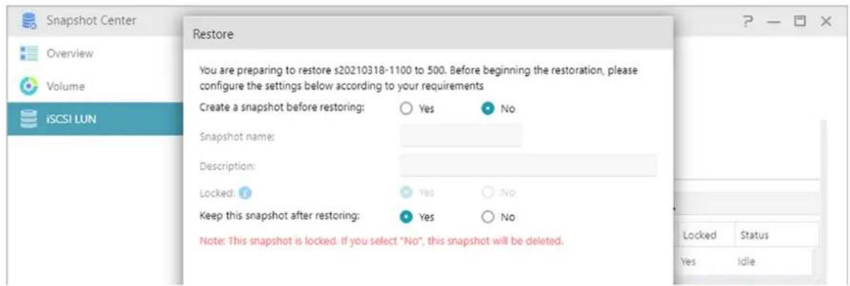 Asustor AS5404T - Restaurer: - 1