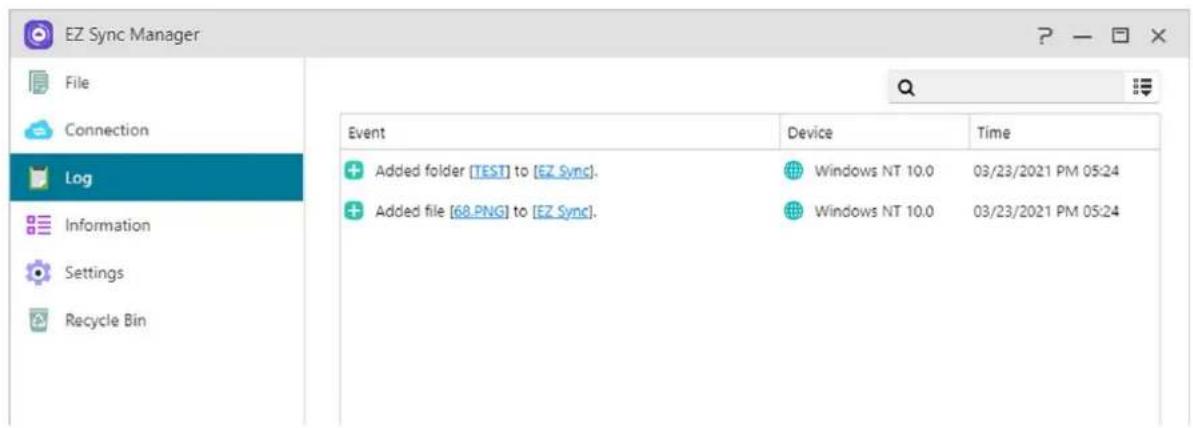 Asustor AS5404T - EZ Sync Manager d' ADM - 9
