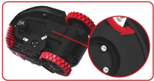 KRESS Mission Nano 600 KR101E - Udskiftning af klingerne - 1