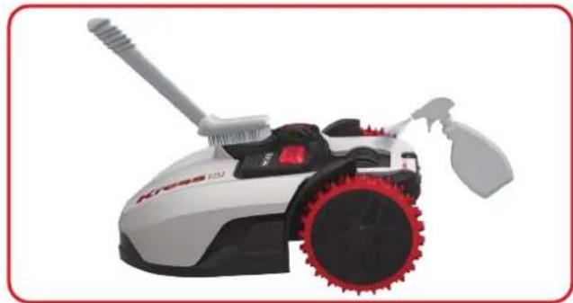 KRESS Mission Nano 600 KR101E - Limpieza de la parte inferior - 1