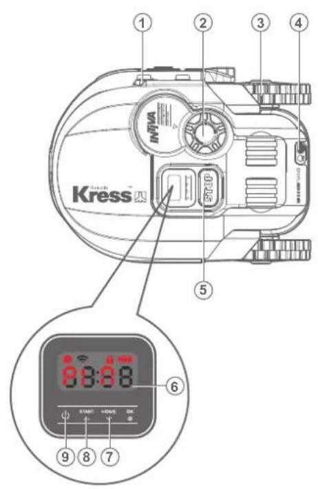 KRESS Mission Nano 600 KR101E - Onderdelenlijst - 1
