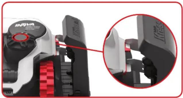 KRESS Mission Nano 600 KR101E - Mission™NANO może być ładowany ręcznie bez przewodu granicznego. - 1