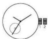 Armani Exchange AX2861 - 크로노그래프 영점 조정 - 1