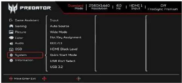 ACER X27U - System (ระบบ) - 1