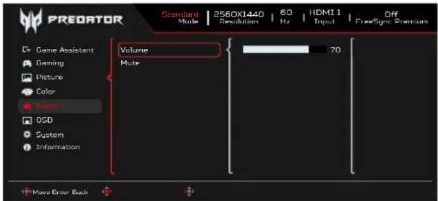ACER X27U - Audio (เสียง) - 1