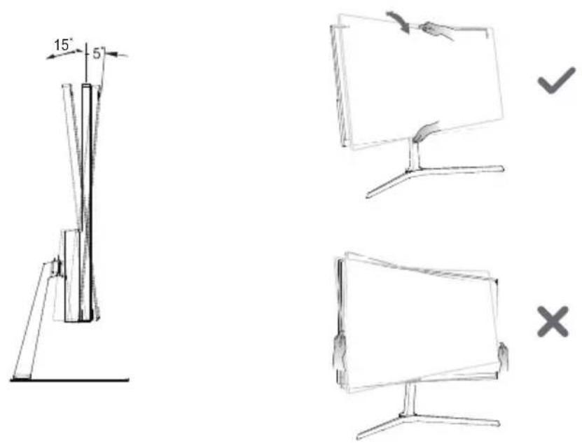 ACER QG270S3 - Inclinaison - 1
